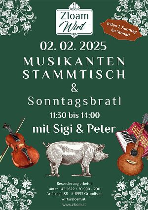 Musikantenstammtisch mit Sigi und Peter